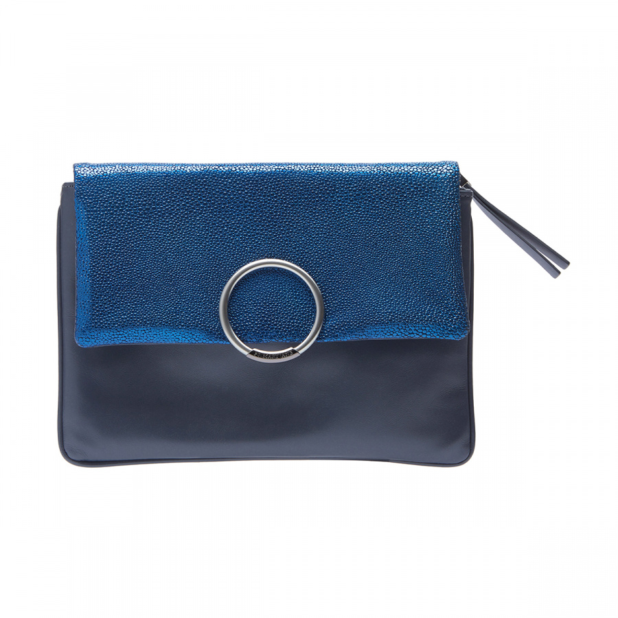 피에스메리제인(PSMARYJANE) 세라 미니클러치 샤인블루