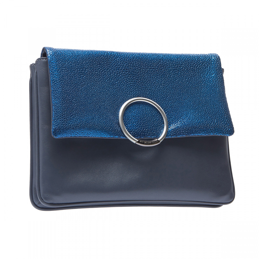 피에스메리제인(PSMARYJANE) 세라 미니클러치 샤인블루