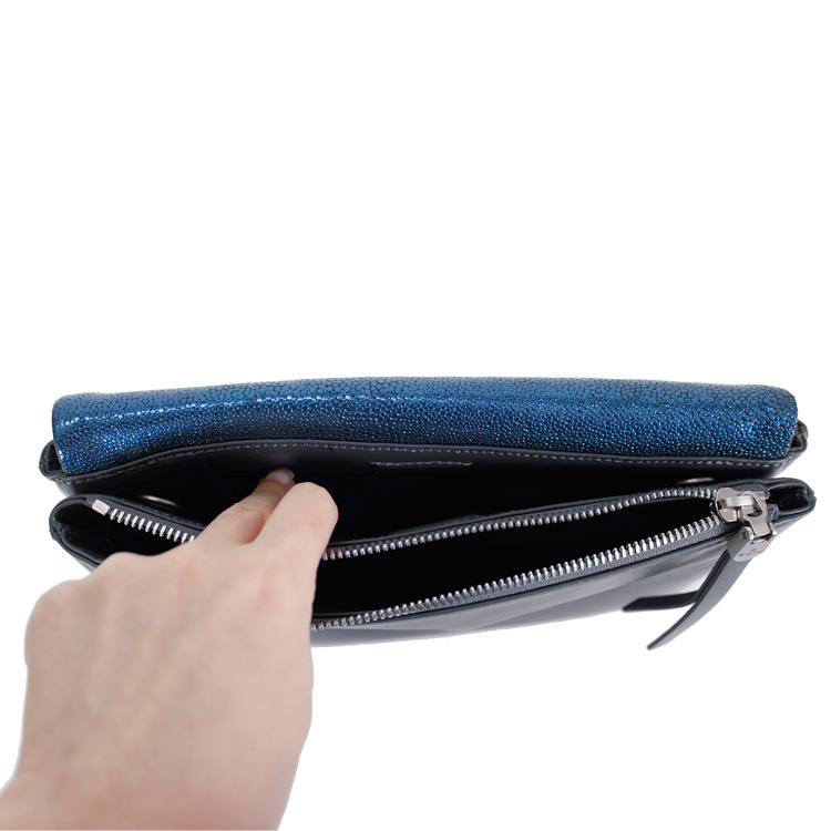 피에스메리제인(PSMARYJANE) 세라 미니클러치 샤인블루