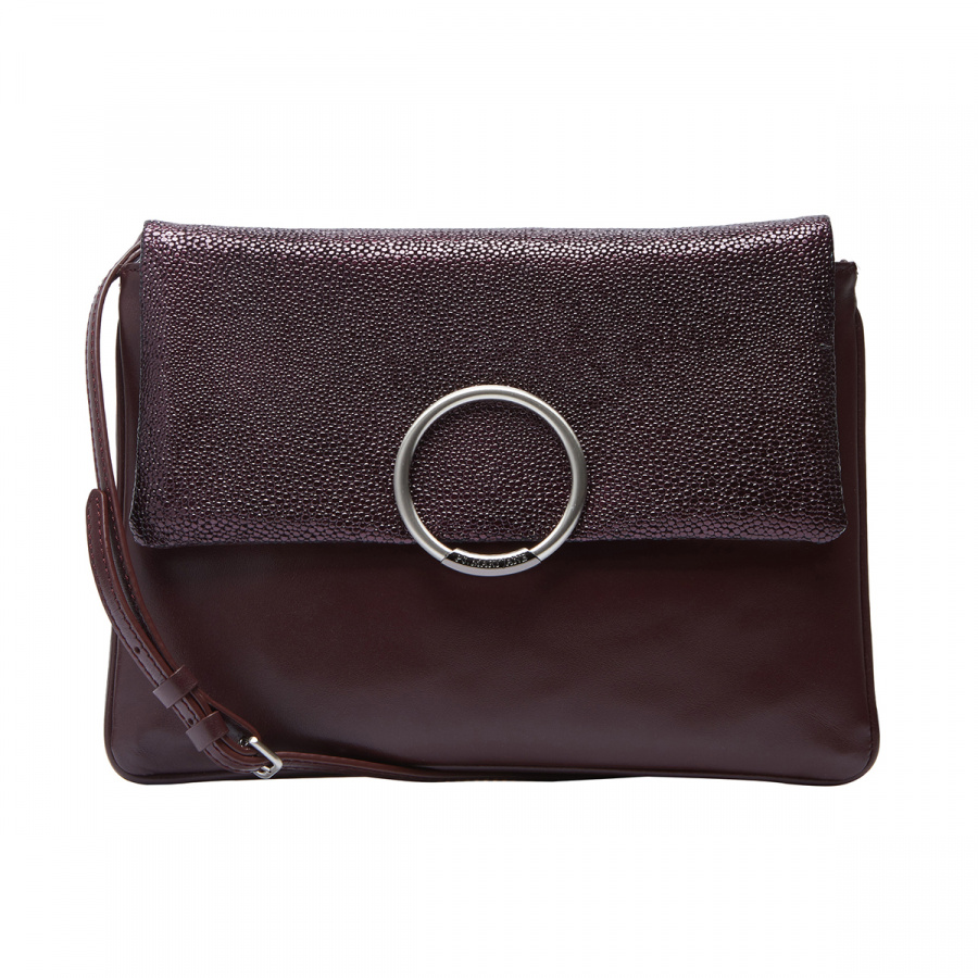 피에스메리제인(PSMARYJANE) 세라 미니클러치 샤인퍼플