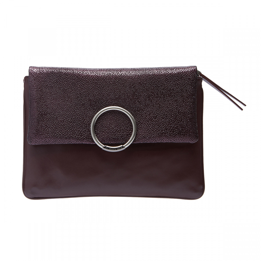 피에스메리제인(PSMARYJANE) 세라 미니클러치 샤인퍼플