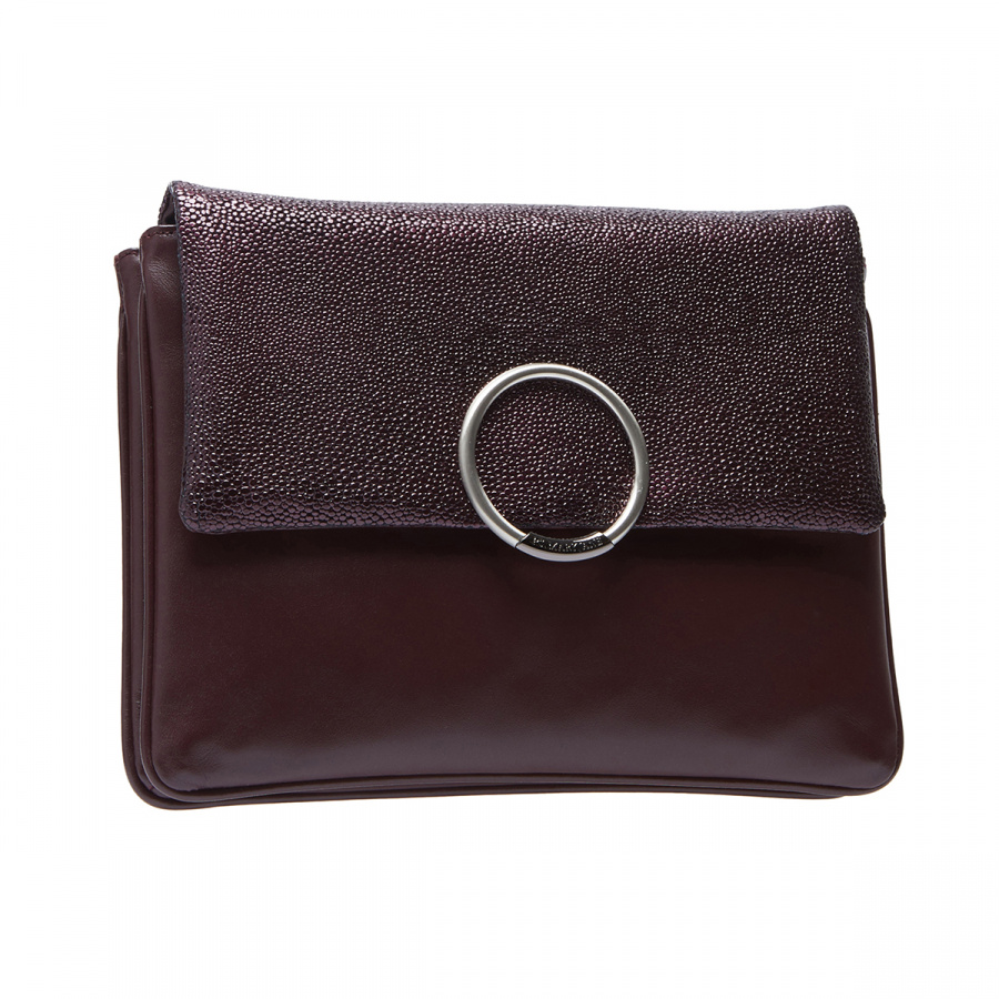 피에스메리제인(PSMARYJANE) 세라 미니클러치 샤인퍼플