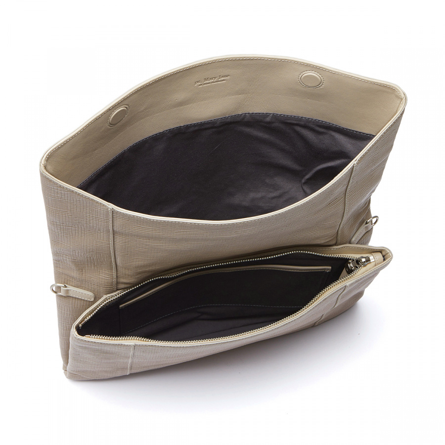 피에스메리제인(PSMARYJANE) 에이미 클러치 베이지