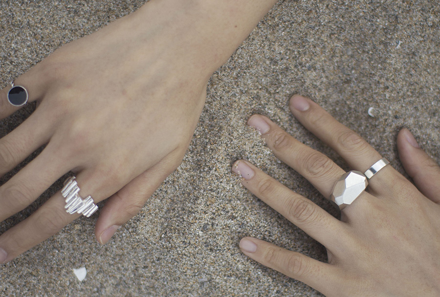 베이크드 알래스카(BAKED ALASKA) BOLD FACET RING - 150,000원 | 우신사 스토어