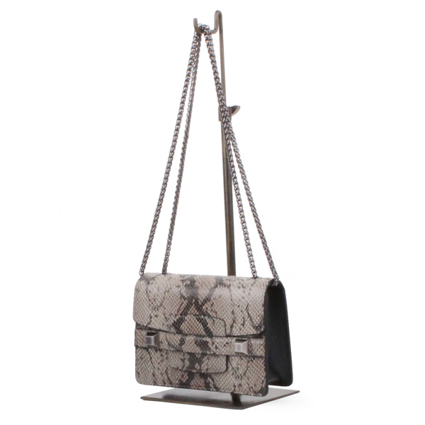 피에스메리제인(PSMARYJANE) 다나백 파이톤 카키베이지