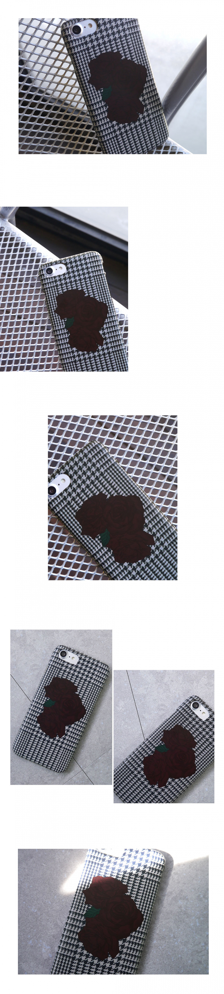 앤버튼(ANDBUTTON) 체크 플라워