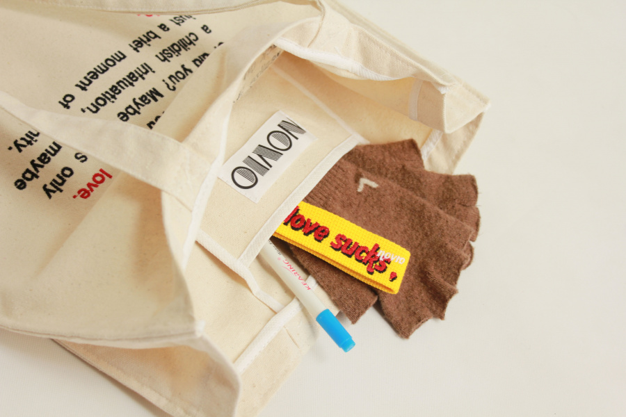 노비오(NOVIO) 브로멜 에코백_블랙