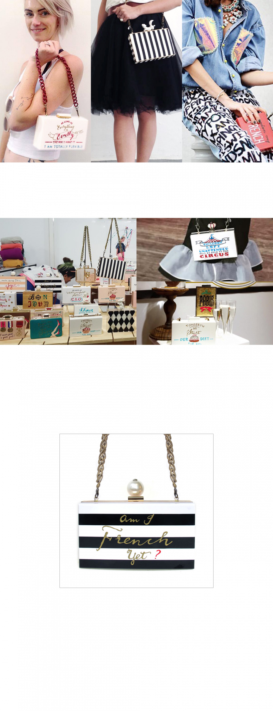 세실리아마(CECILLIA MA) [Cecilia Ma] francais bag - BLACK