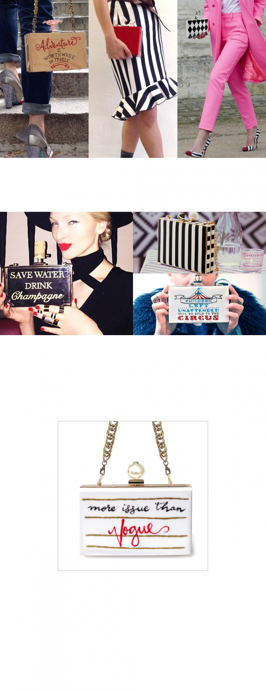 세실리아마(CECILLIA MA) [Cecilia Ma] vogue bag - WHITE