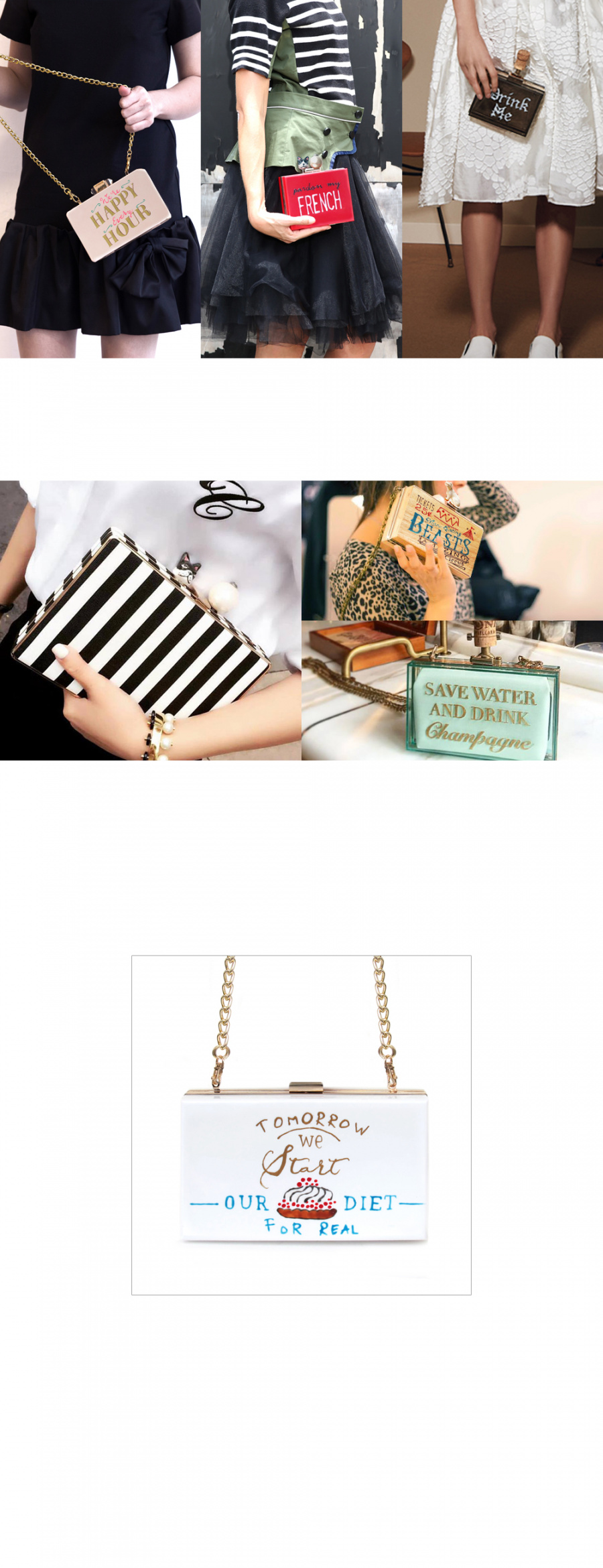 세실리아마(CECILLIA MA) [Cecilia Ma] cake bag - WHITE