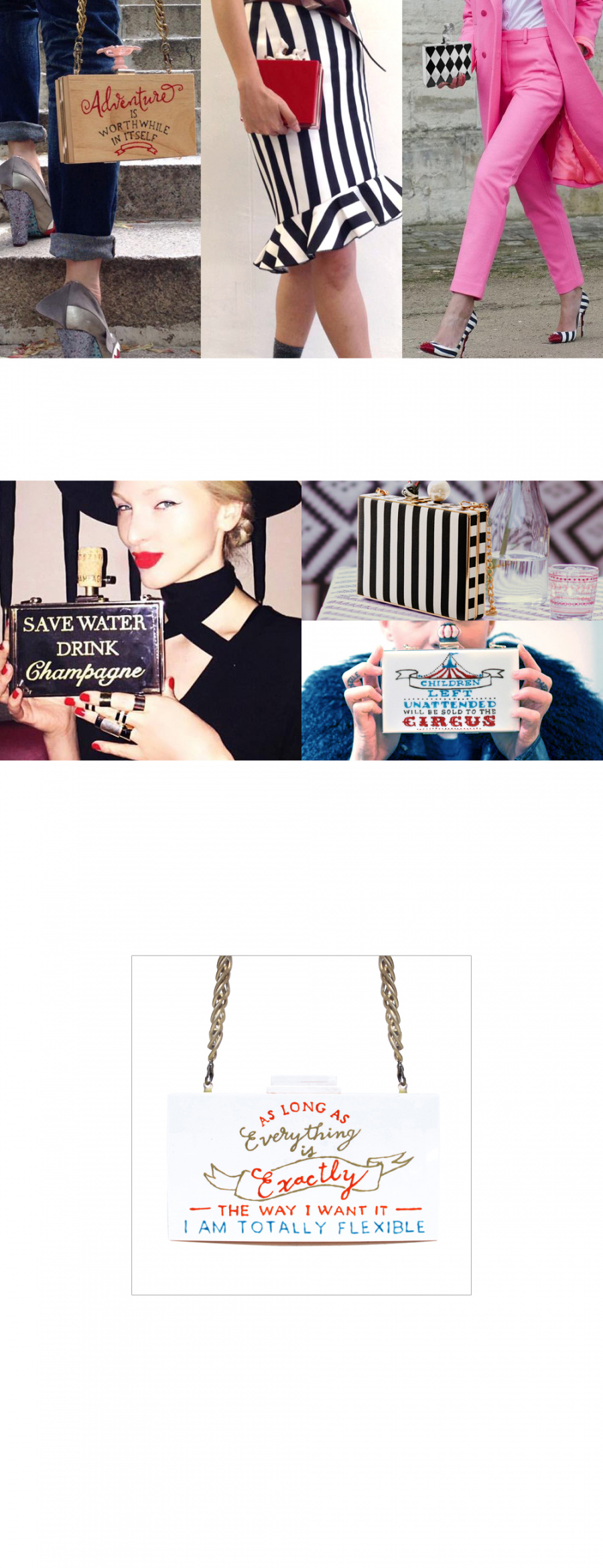 세실리아마(CECILLIA MA) [Cecilia Ma] flexible bag - WHITE