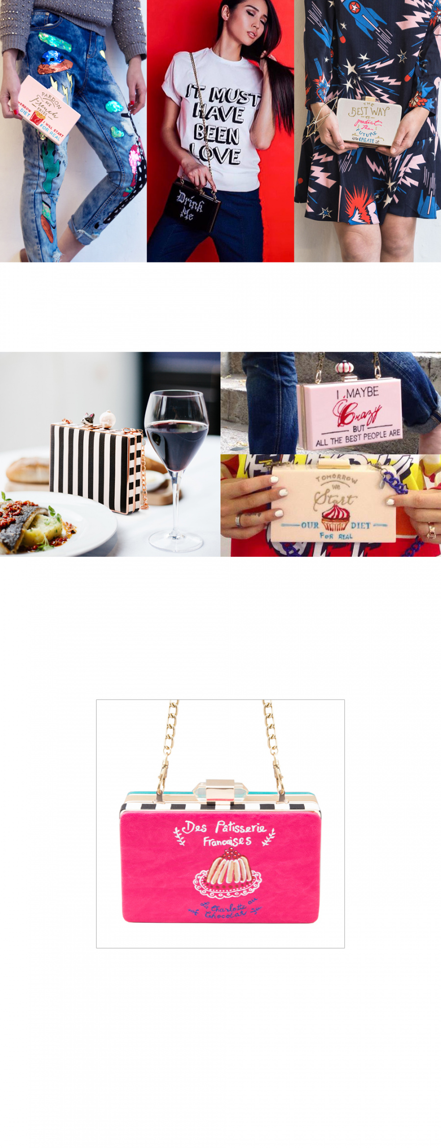 세실리아마(CECILLIA MA) [Cecilia Ma] charlotte bag - PINK