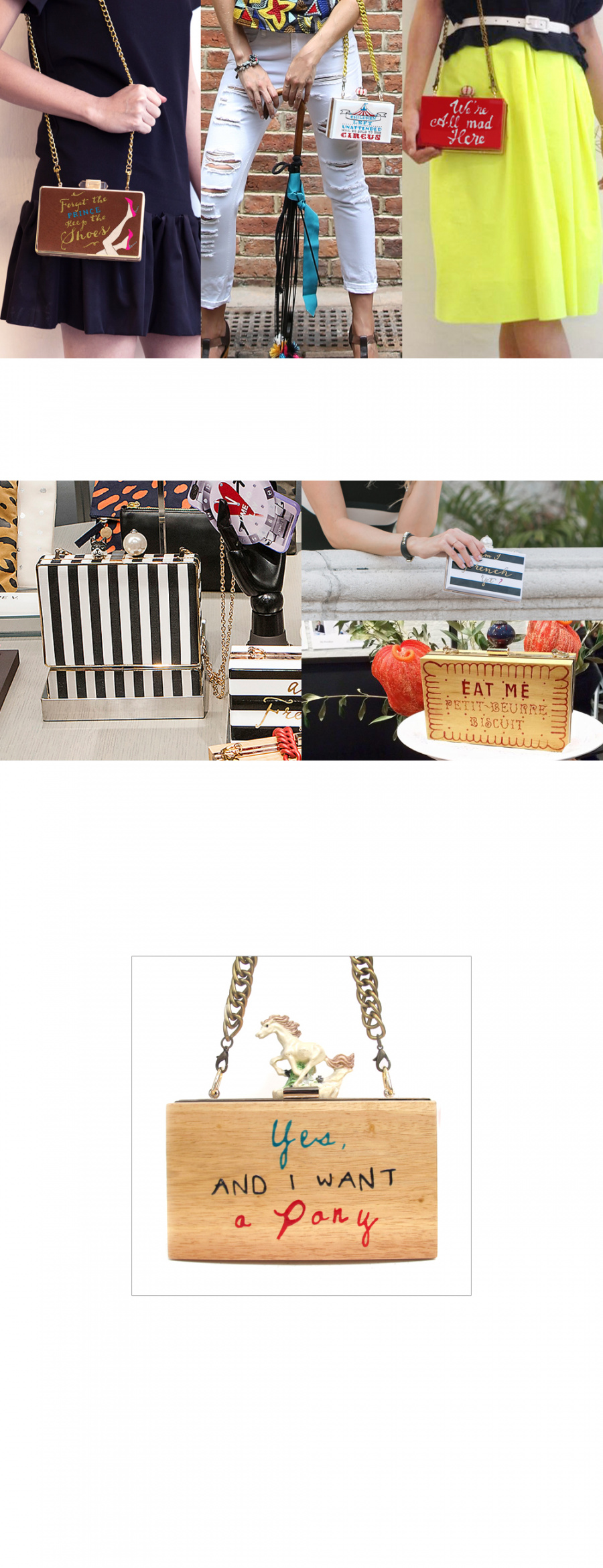 세실리아마(CECILLIA MA) [Cecilia Ma] unicorn bag - WOOD