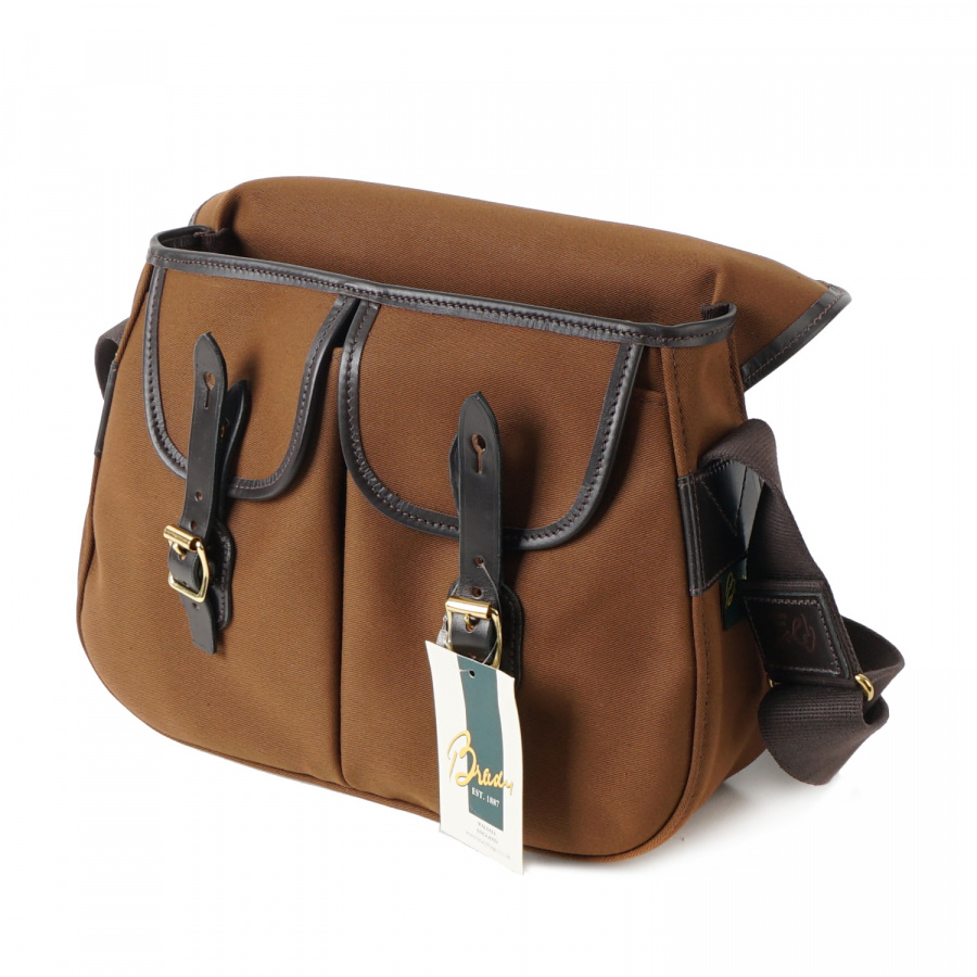 브래디백(BRADYBAGS) 브래디 백 스몰 아리엘 트라우트 피싱 백 헤이즐넛