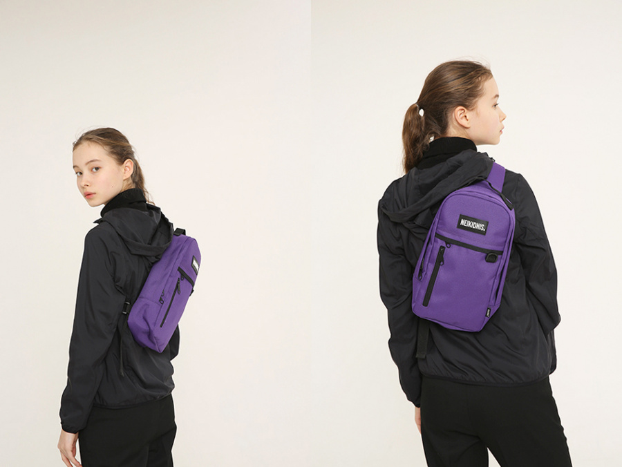 네이키드니스(NEIKIDNIS) DAILY SLING BAG / PURPLE