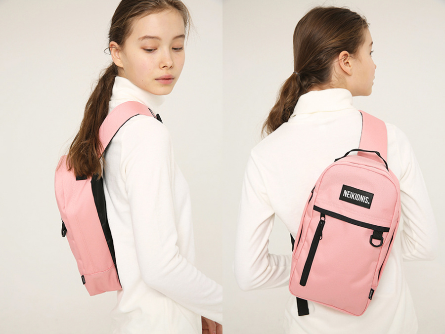 네이키드니스(NEIKIDNIS) DAILY SLING BAG / PINK