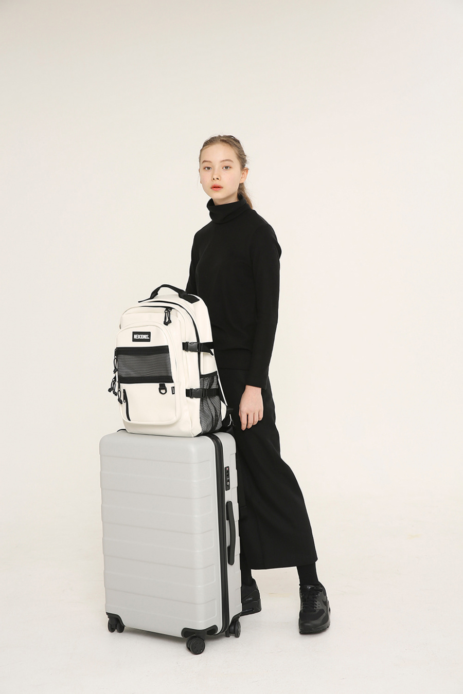 네이키드니스(NEIKIDNIS) [레더] ABSOLUTE BACKPACK / LEATHER IVORY