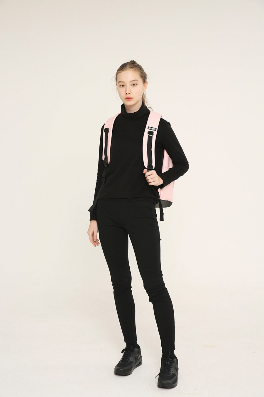 네이키드니스(NEIKIDNIS) [레더] P.R.IME BACKPACK / LEATHER PINK