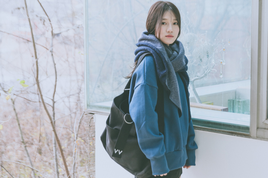 아빈(ARVVIN) D ring BAG - Black