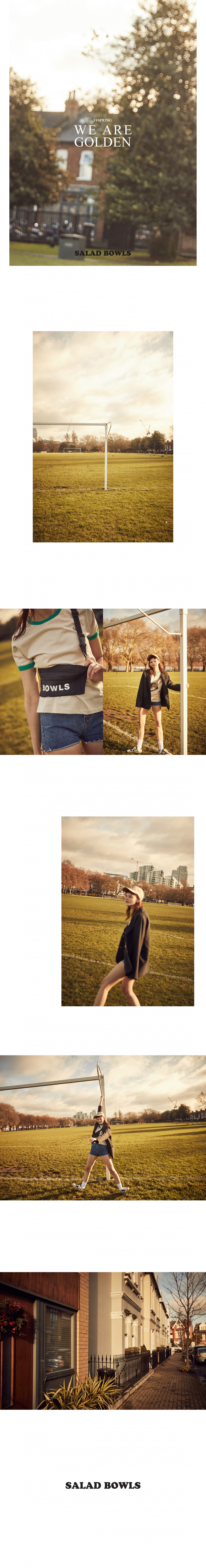 샐러드볼(SALAD BOWLS) 18 웨이스트 백 [블랙]