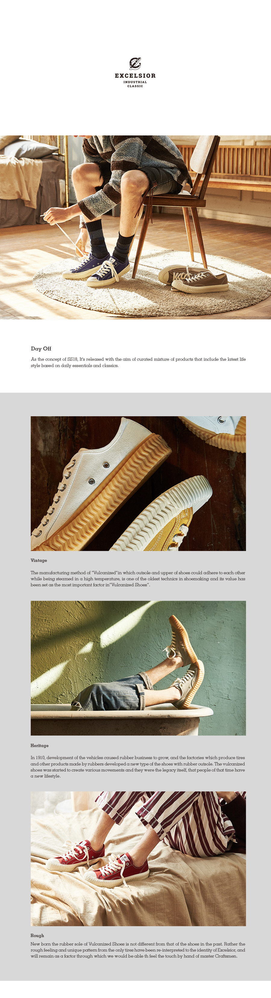 엑셀시오르(EXCELSIOR) 엑셀시오르 볼트 로우 EXCELSIOR BOLT LO (DS_M6017CV_GW)