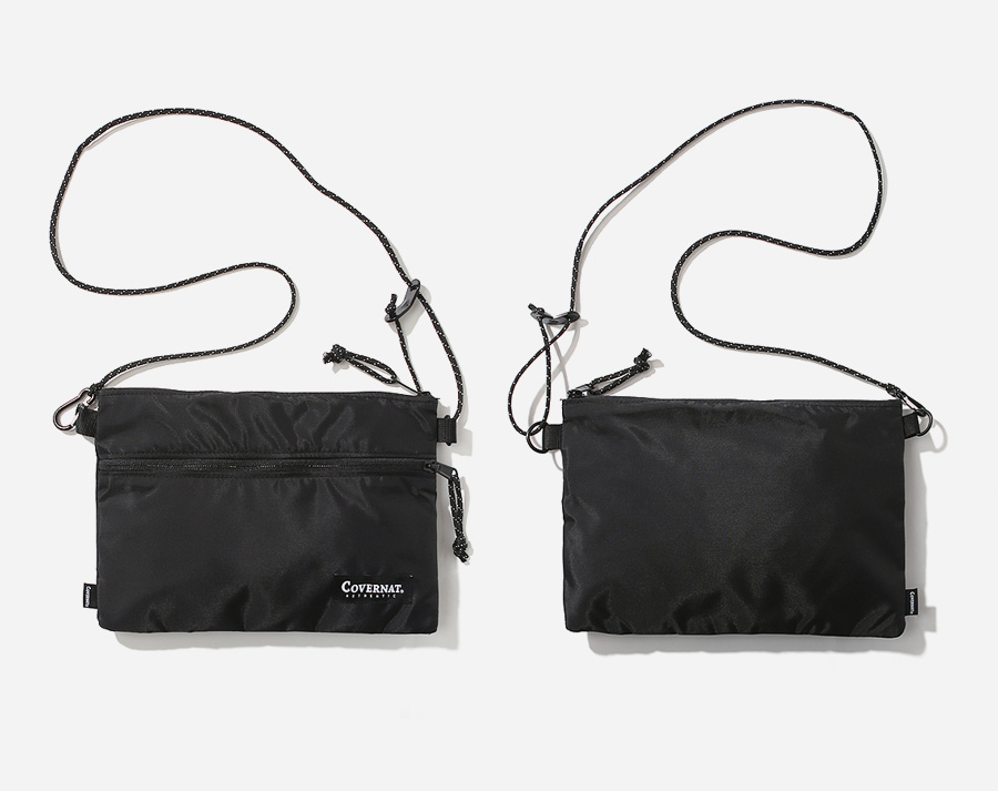 커버낫(COVERNAT) SACOCHE BAG BLACK