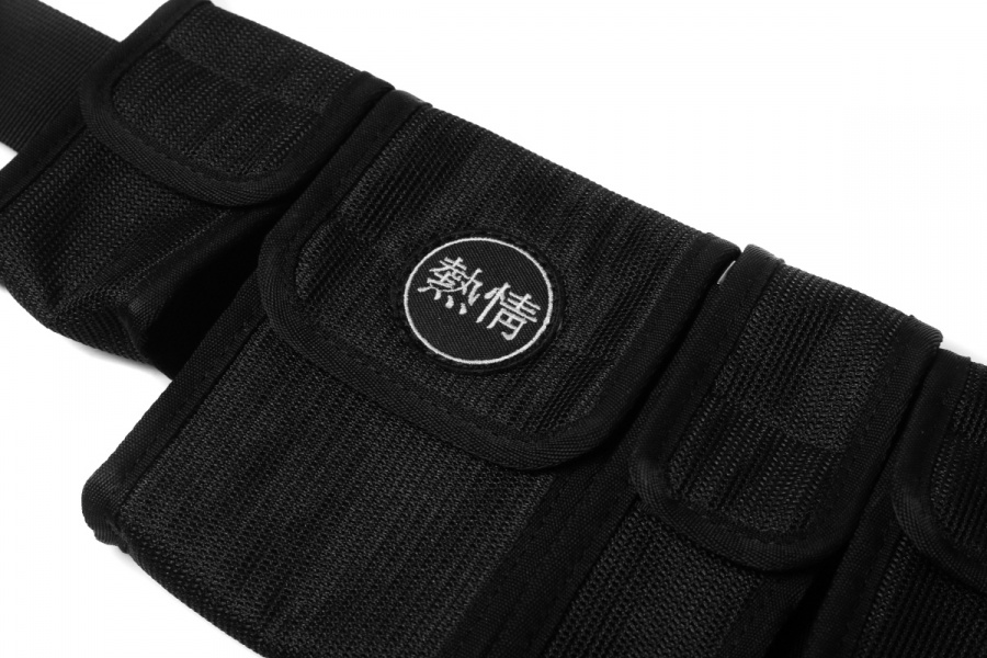 도름(DOLM) Utility Hip Sack Black