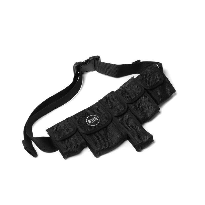 도름(DOLM) Utility Hip Sack Black