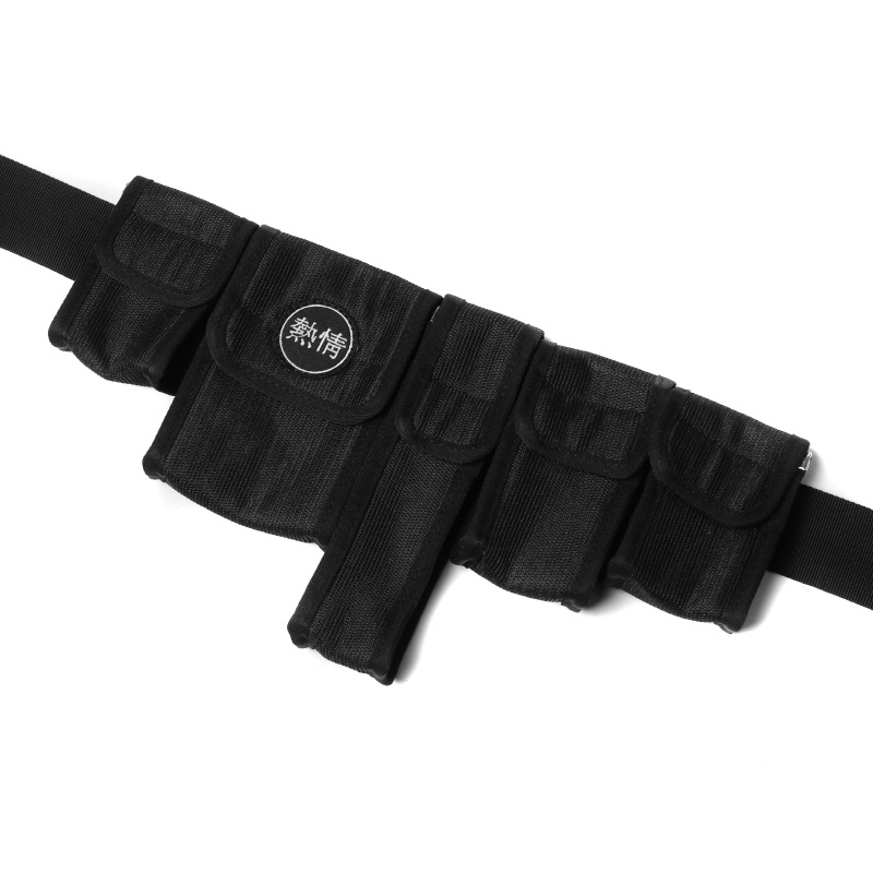 도름(DOLM) Utility Hip Sack Black