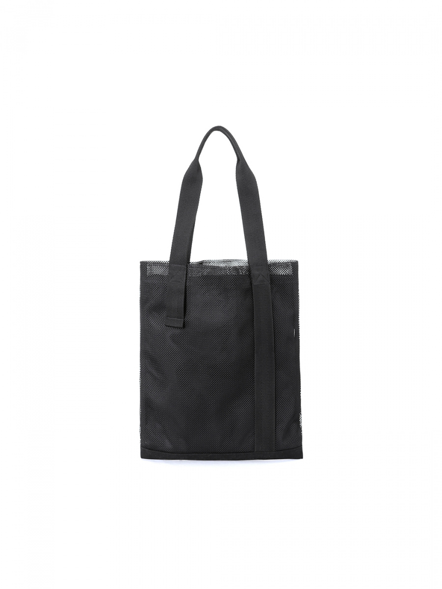 게스(GUESS) 메쉬 프린트 에코백