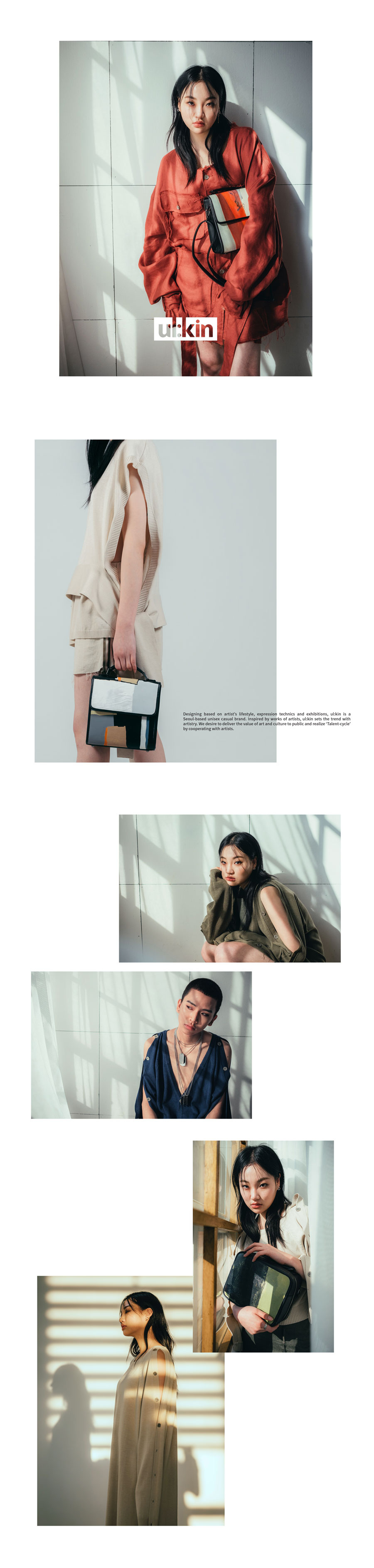 얼킨(ULKIN) [Only one] 얼킨 x 작자미상 업사이클링 미니크로스백_JENNI