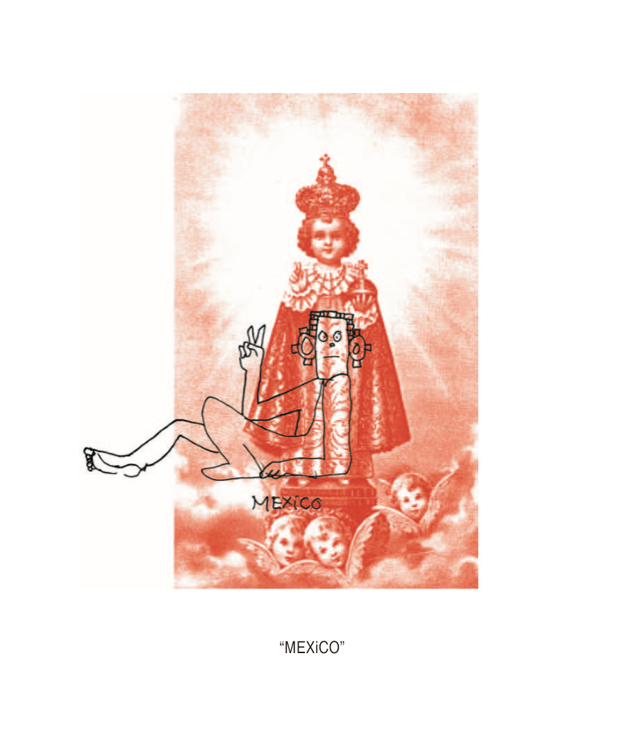 마크 곤잘레스(MARK GONZALES) BIG LOGO SACOCHE BAG ORANGE