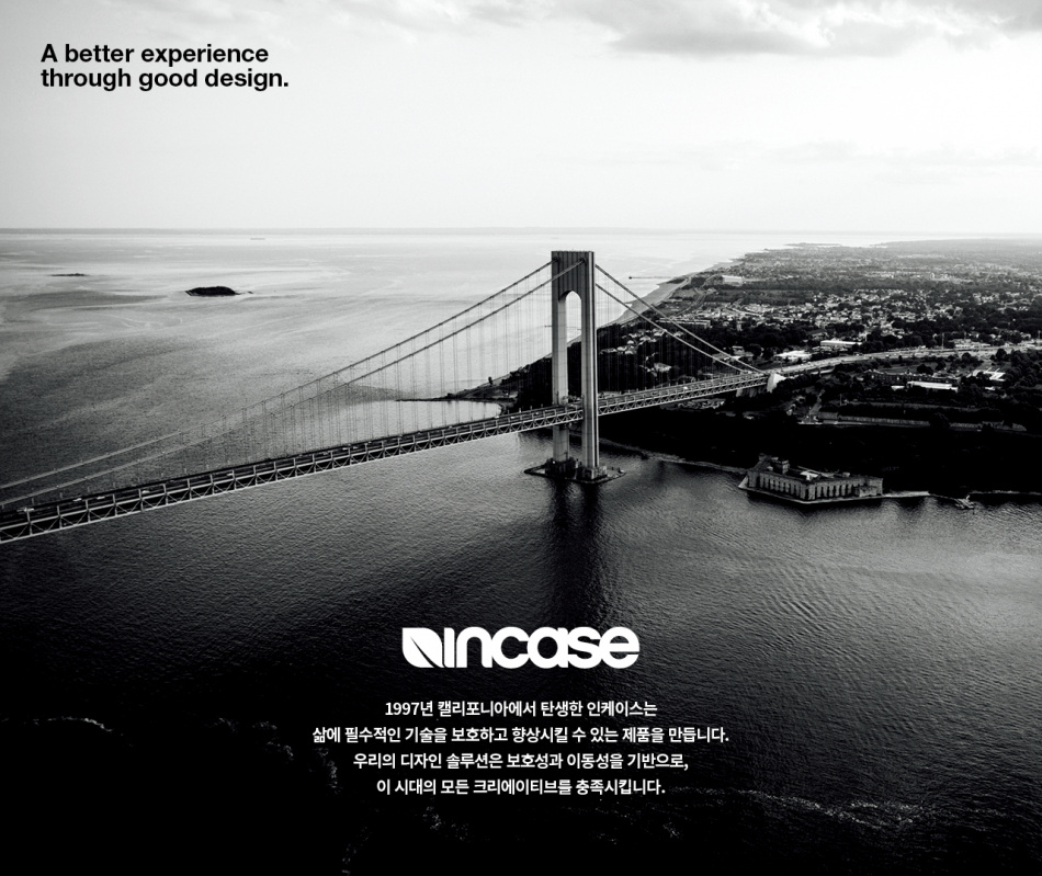 인케이스(INCASE) 인케이스 아이콘 라이트 팩 - 다이아몬드 립스탑 / 블랙 / INBP100390-BLK