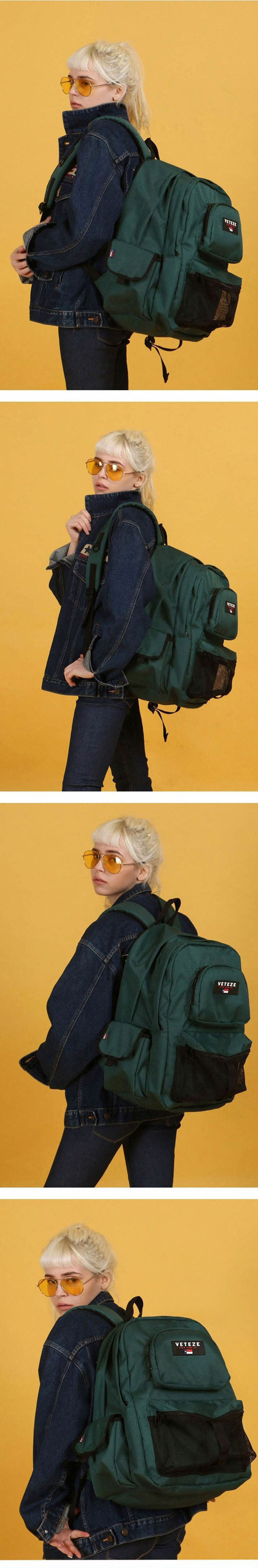 베테제(VETEZE) RETRO SPORT BAG - GN