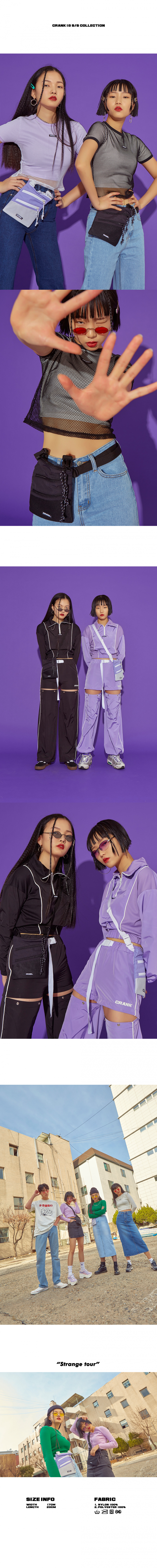 크랭크(CRANK) 투웨이 크로스백_블랙