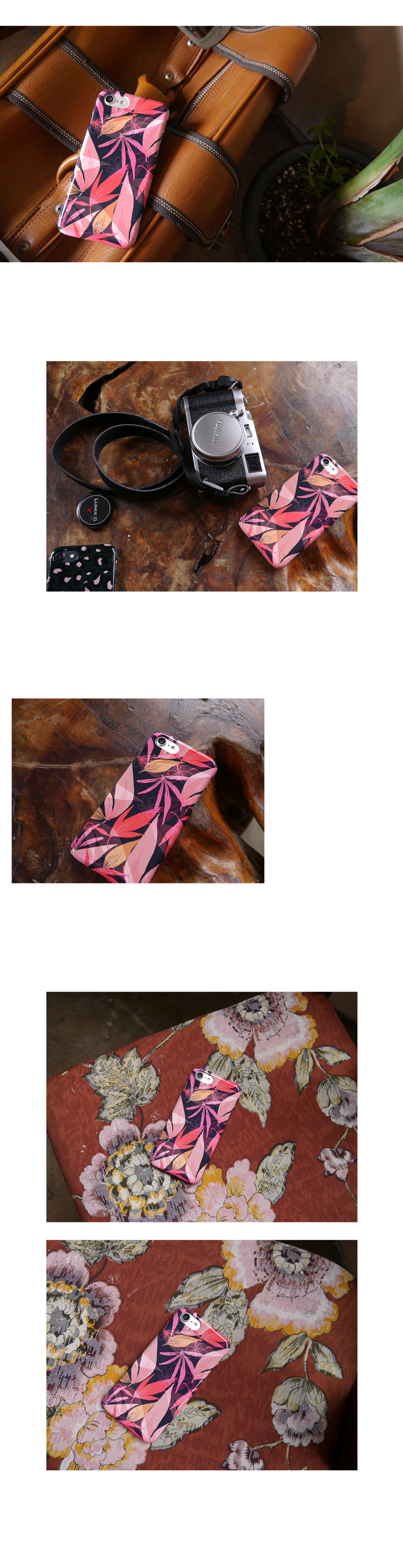 앤버튼(ANDBUTTON) pink leaf