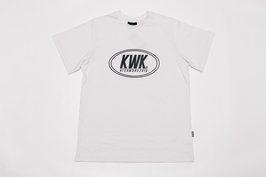 키치워크(KICHWORK) 18 SS KWK Logo T_Purple [NCT 해찬 착용]