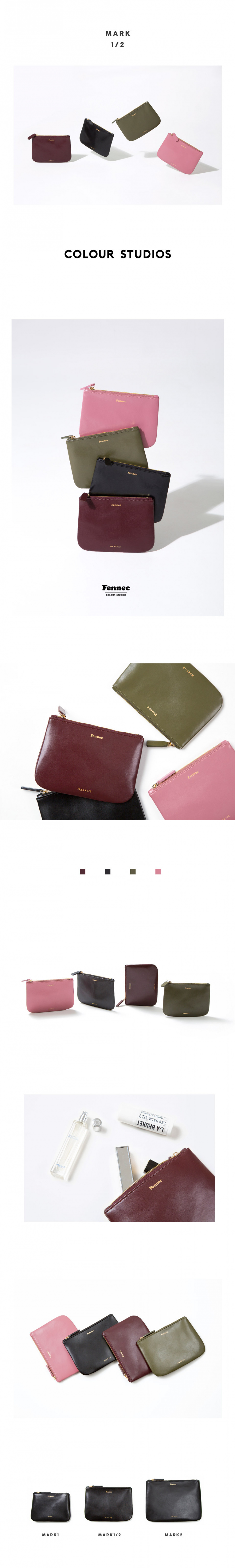 페넥(FENNEC) Fennec Mark Pouch1/2 002 Wine