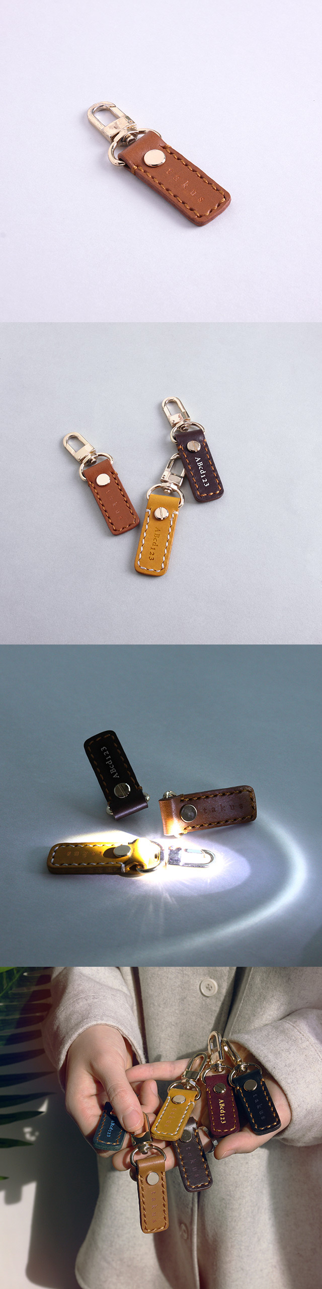 테이커스(TAKUS) 마리골드Rd 카멜(열쇠고리)