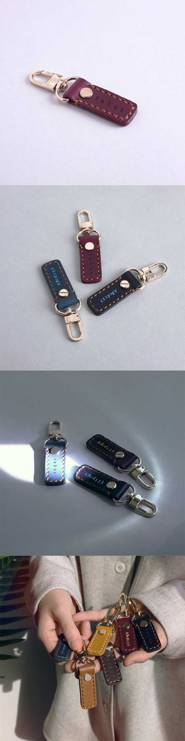 테이커스(TAKUS) 마리골드Rd 퍼플(열쇠고리)