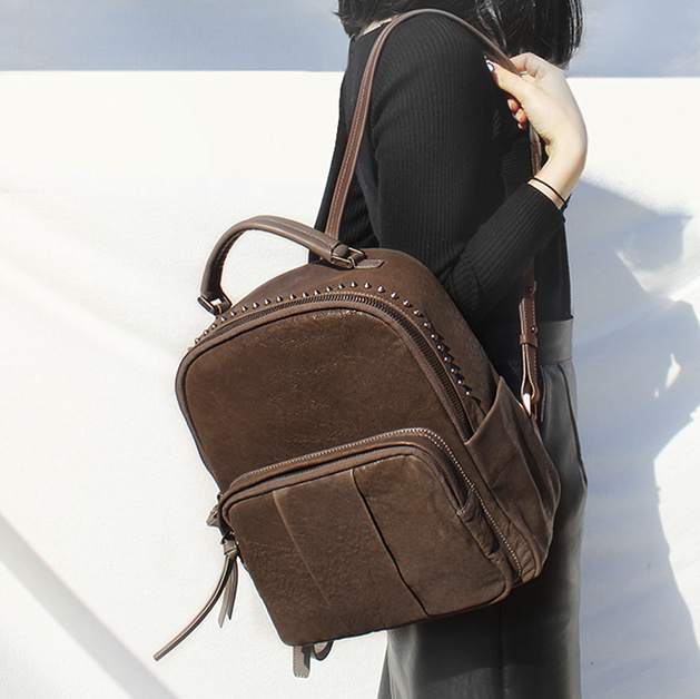 피에스메리제인(PSMARYJANE) 모모  버블브라운 스터드