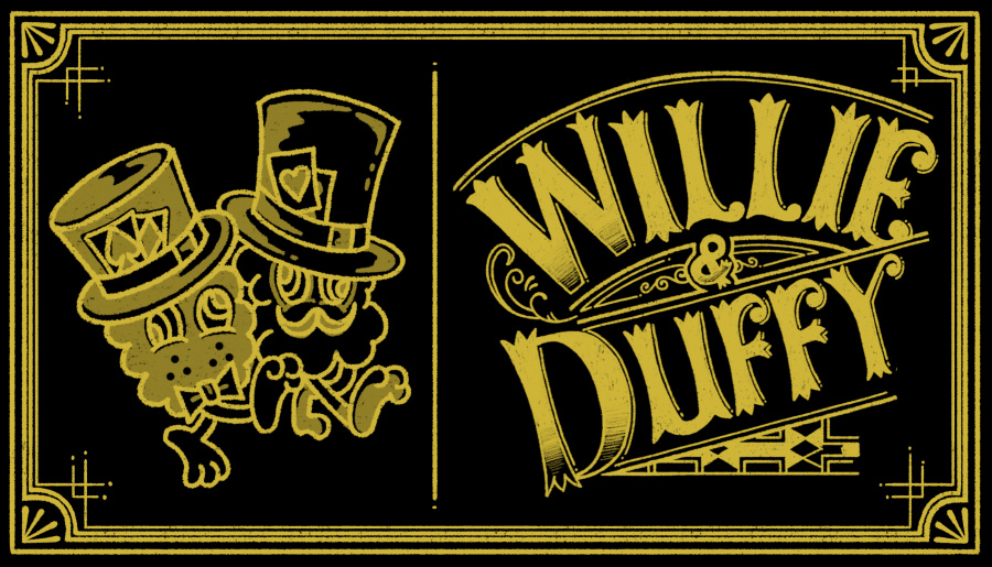 윌리앤더피(WILLIE and DUFFY) 커스텀키체인(불독)(황동) (핸드메이드)