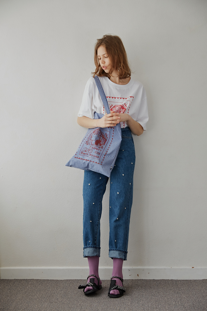 이슈넘버(ISSUE NUMBER) 5.6 STAMP BAG (블루)