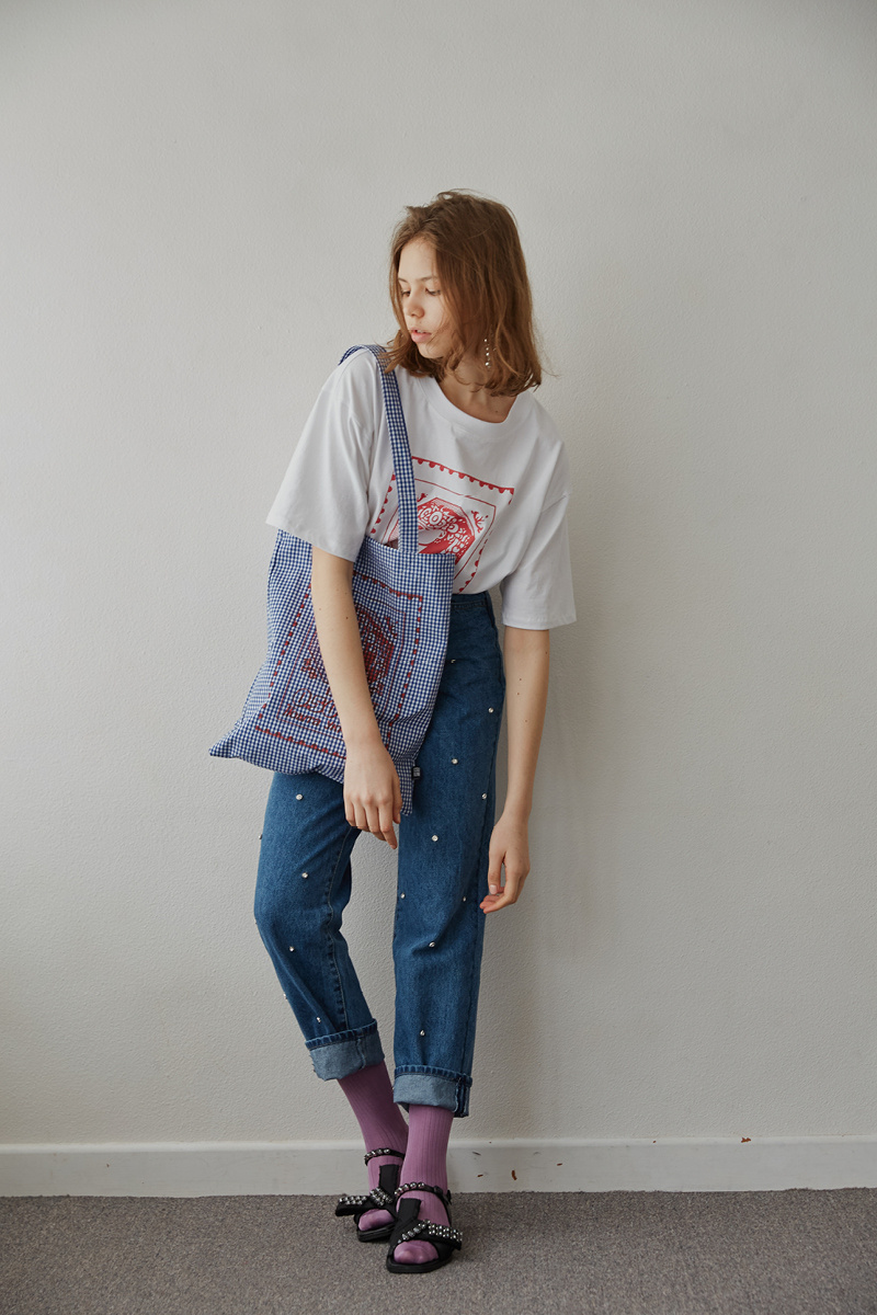 이슈넘버(ISSUE NUMBER) 5.6 STAMP BAG (블루)