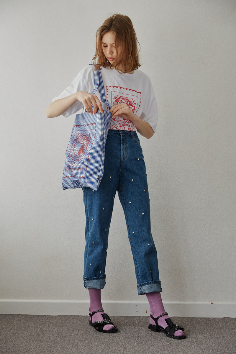 이슈넘버(ISSUE NUMBER) 5.6 STAMP BAG (블루)