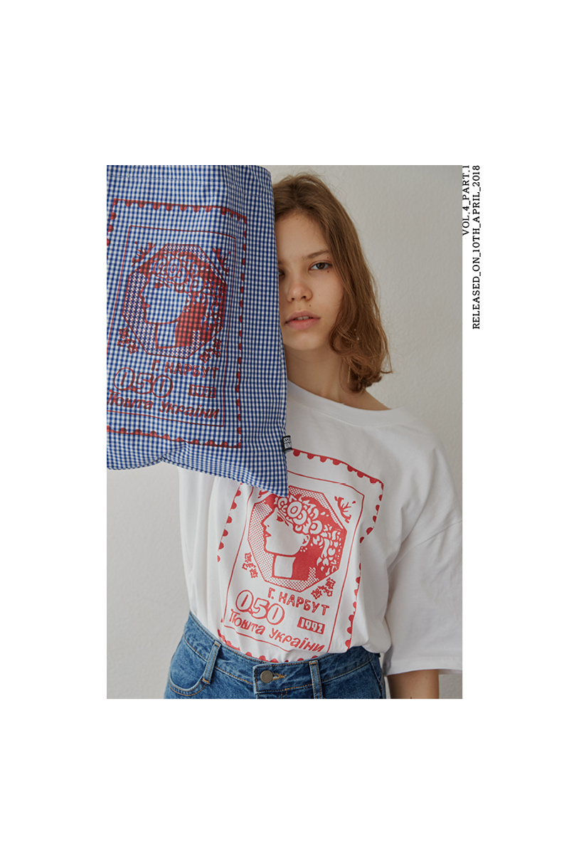 이슈넘버(ISSUE NUMBER) 5.6 STAMP BAG (블루)