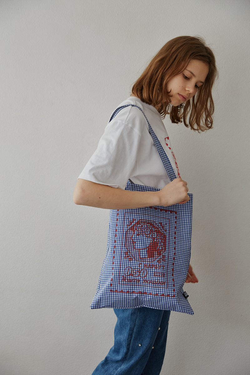 이슈넘버(ISSUE NUMBER) 5.6 STAMP BAG (블루)