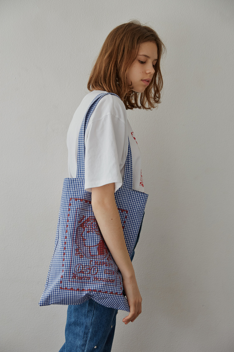 이슈넘버(ISSUE NUMBER) 5.6 STAMP BAG (블루)