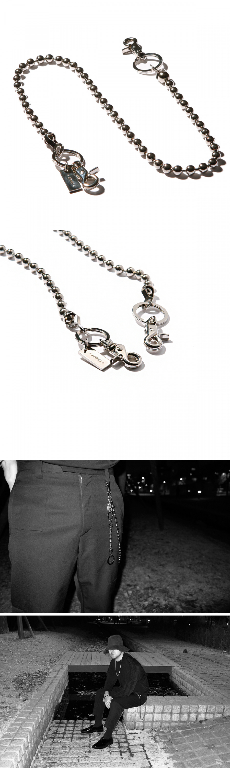 아르모(ARMO) 10 볼 키체인(롱)