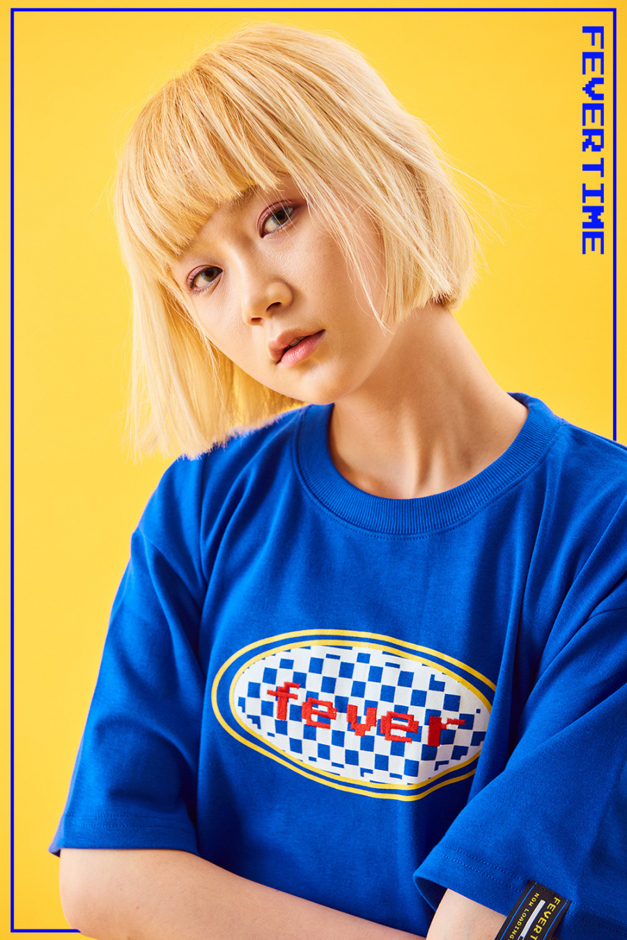 피버타임(FEVERTIME) 2018 FEVER 체커 티셔츠 [5COLOR]